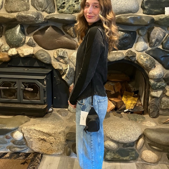 Christian Louboutin Handbags - Christian Louboutin Black Leather Mini Backpack NWT